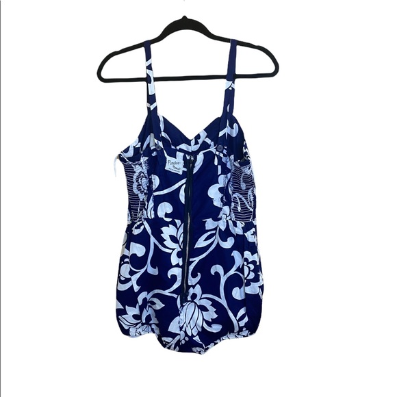 VINTAGE PARADISE HAWAII PINUP STYLE SWIMSUIT SIZE 12 - Picture 9 of 11